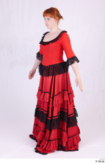  Photos Woman in Historical Dress 64 17th century Historical clothing a poses whole body 0002.jpg